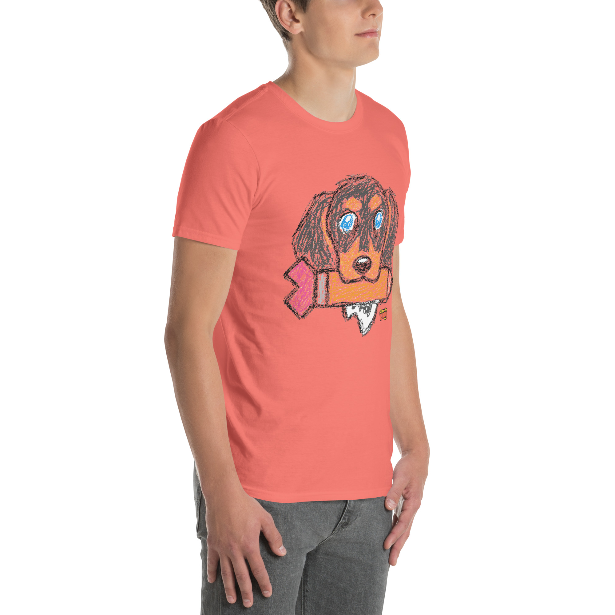 Draw Yer Dog — Morty Scribble Tee - Image 22