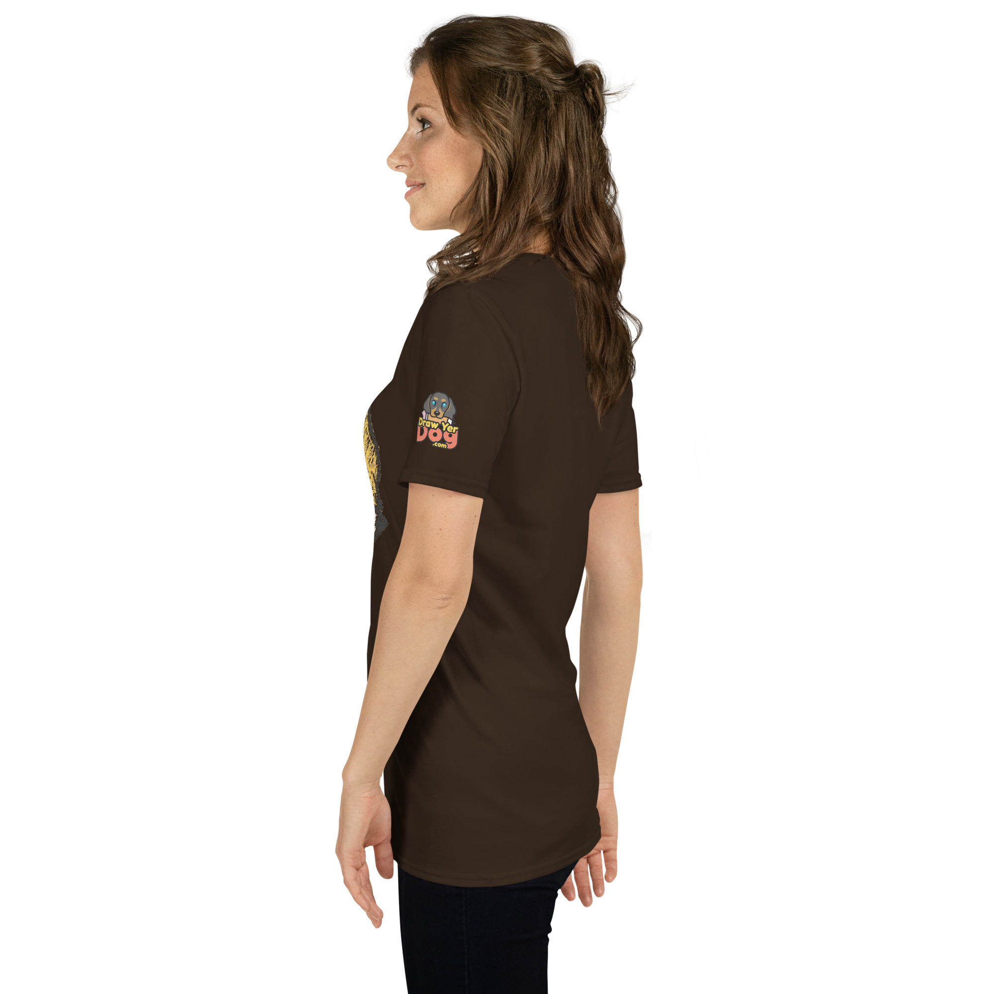Draw Yer Dog — Bella Scribble Tee - Image 7