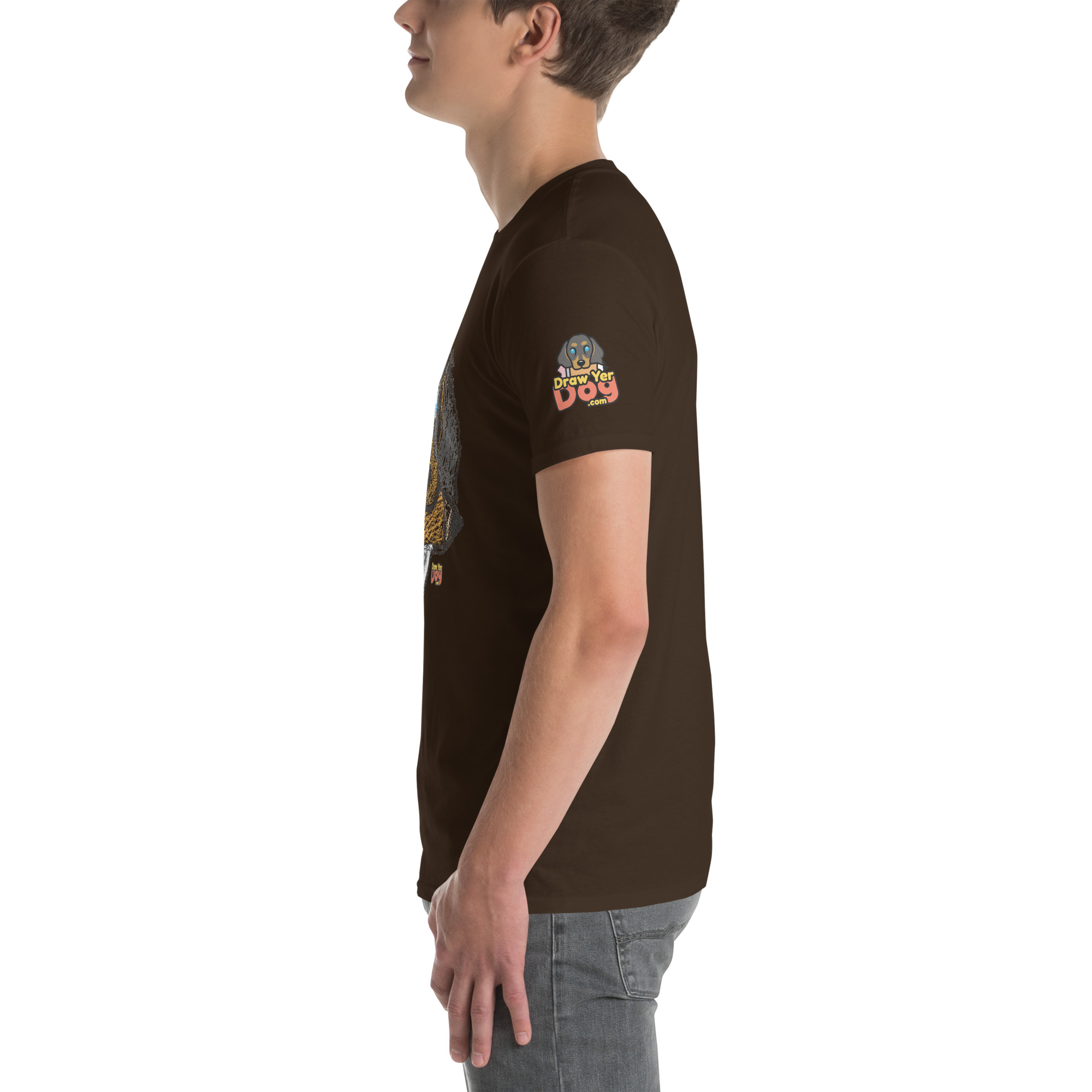 Draw Yer Dog — Morty Scribble Tee - Image 9