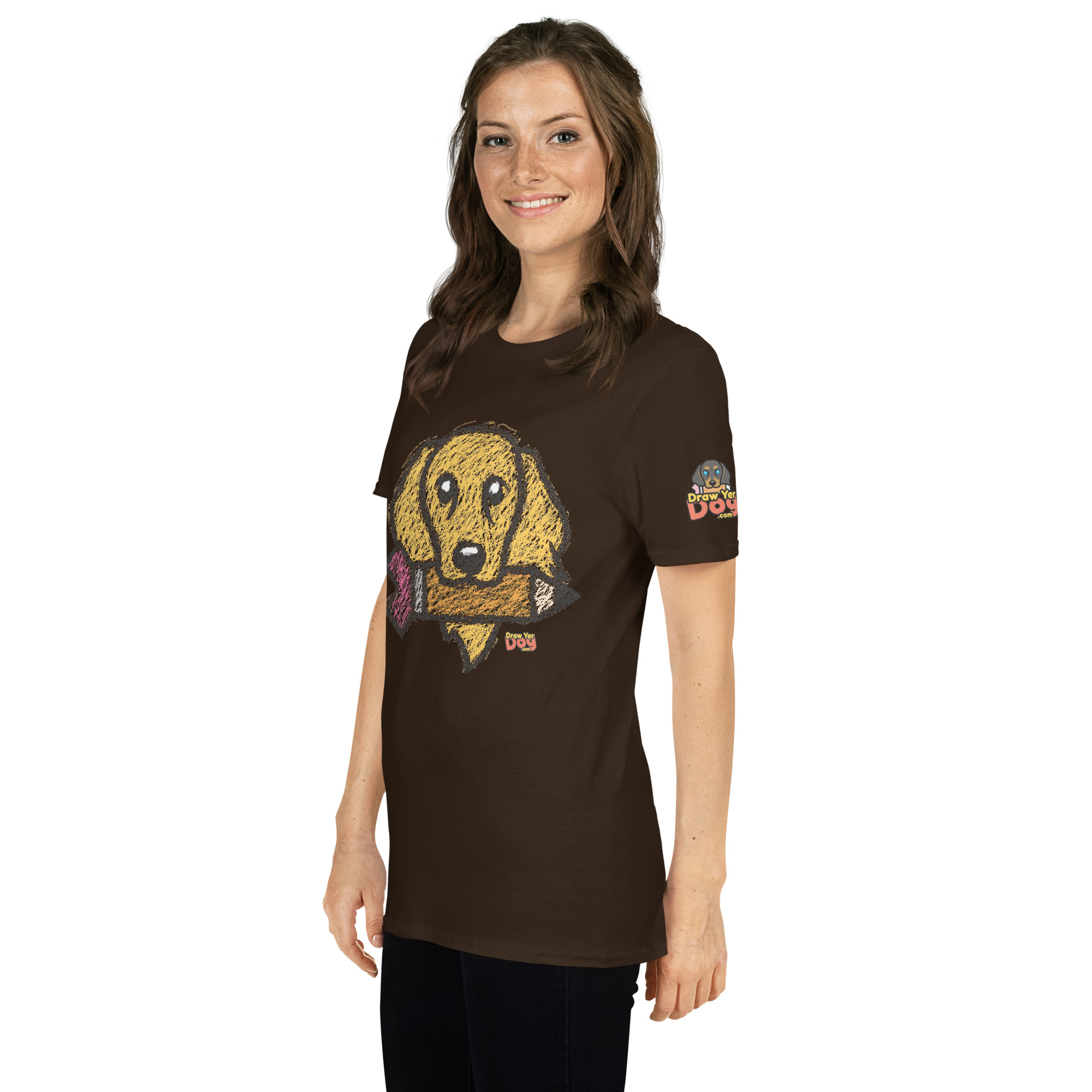 Draw Yer Dog — Bella Scribble Tee - Image 12