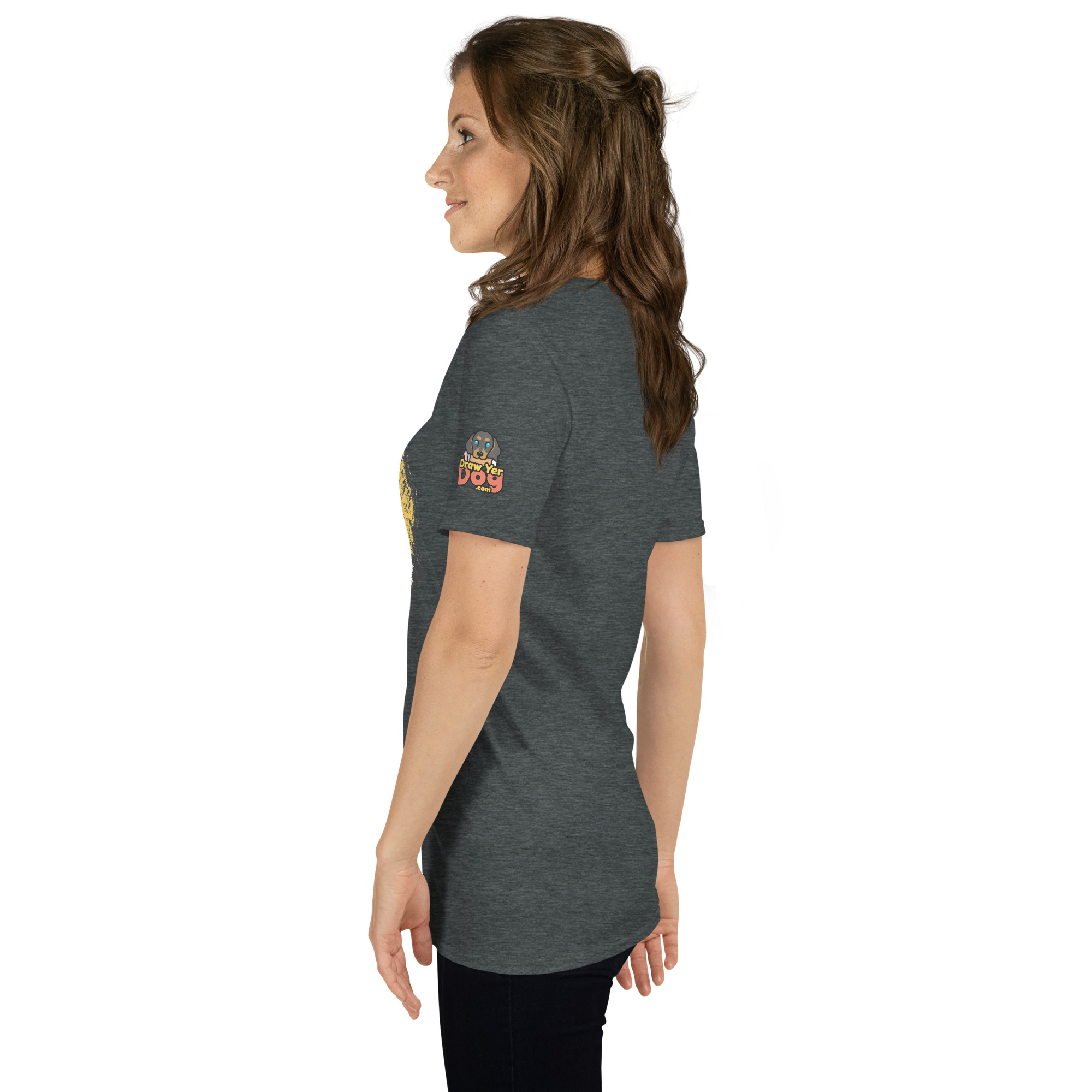 Draw Yer Dog — Bella Scribble Tee - Image 8