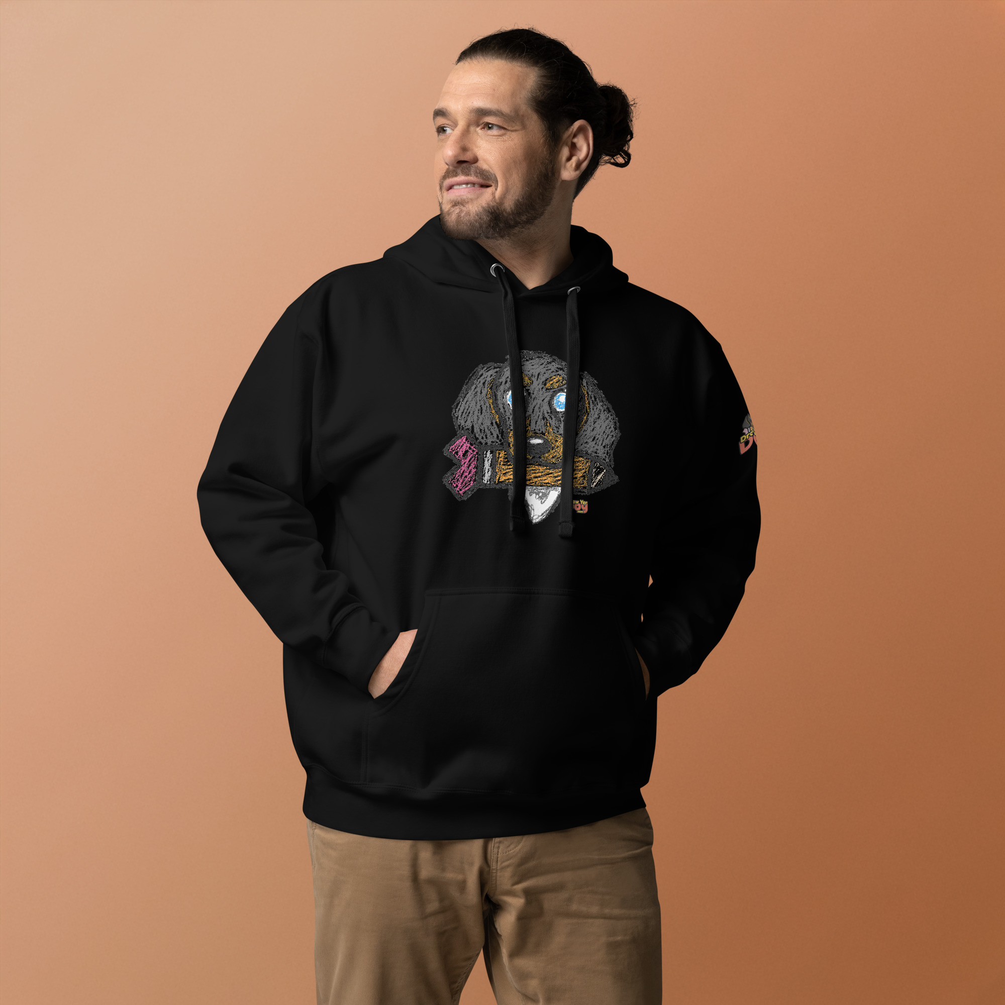 Draw Yer Dog — Morty Scribble Hoodie - Image 6