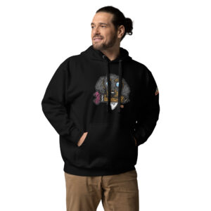 Draw Yer Dog — Morty Scribble Hoodie