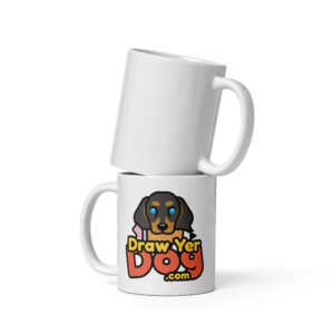 Draw Yer Dog Coffee Mug