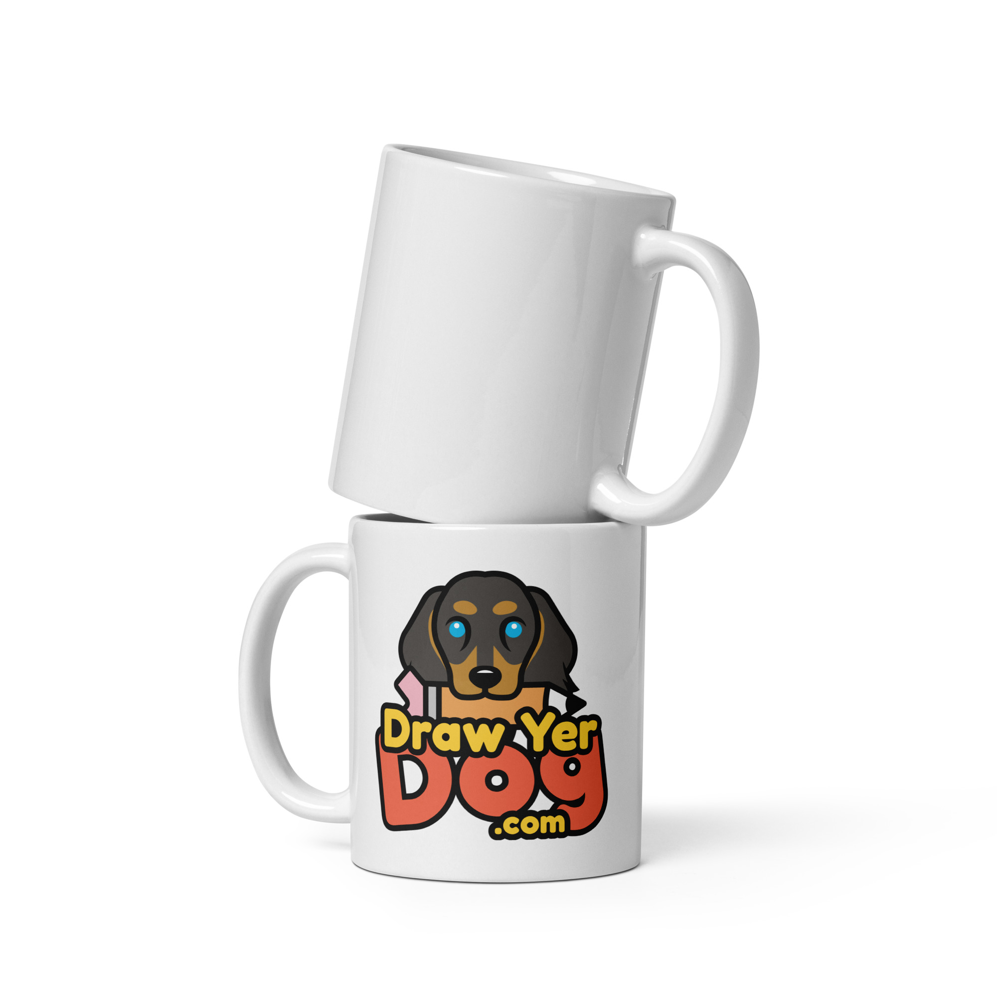 Draw Yer Dog Coffee Mug